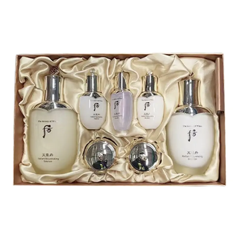 Набор для ухода за кожей tqdan floral tribute toner lotion, подтягивающий, увлажняющий, восстанавливающий, набор из семи предметов The History Of Whoo