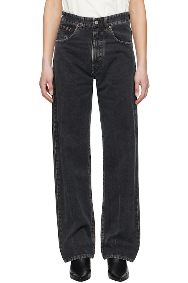 

Джинсы с пятью карманами Mm6 Maison Margiela, черный