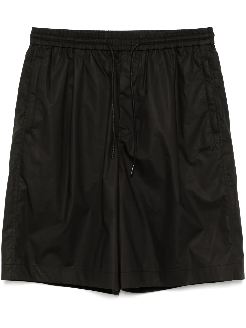 

Шорты с вышитым логотипом Juun.J, черный