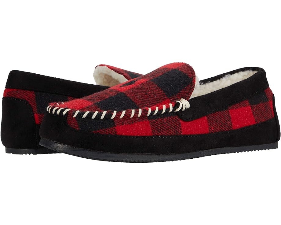 

Тапочки Polo Ralph Lauren Cali II Moccasin Slipper, цвет Black/Red 2