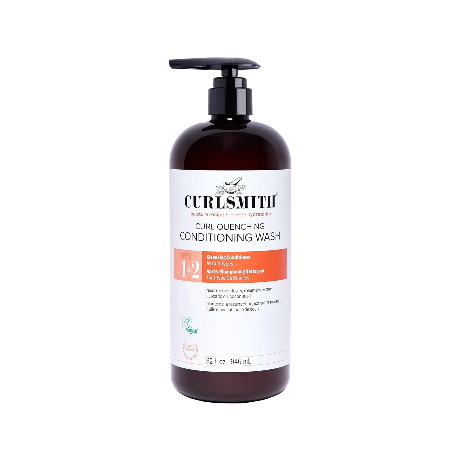 Кондиционирующий шампунь Curlsmith Curl Quenching Conditioning Wash 2-в-1, 946 мл Curlsmith