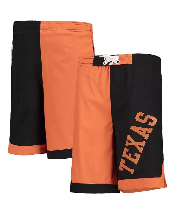 

Шорты для плавания Big Boys Texas Orange и Black Texas Longhorns Conch Bay Outerstuff, оранжевый