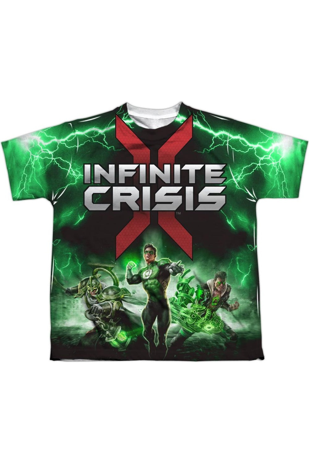 

Футболка с коротким рукавом для подростков Infinite Crisis Green Lantern Gildan