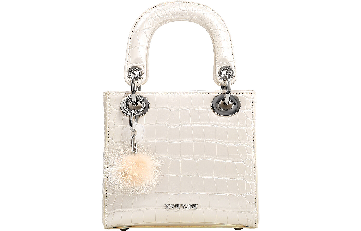 

TOUTOU Women Shoulder Bag, Жемчужно-молочно-белый
