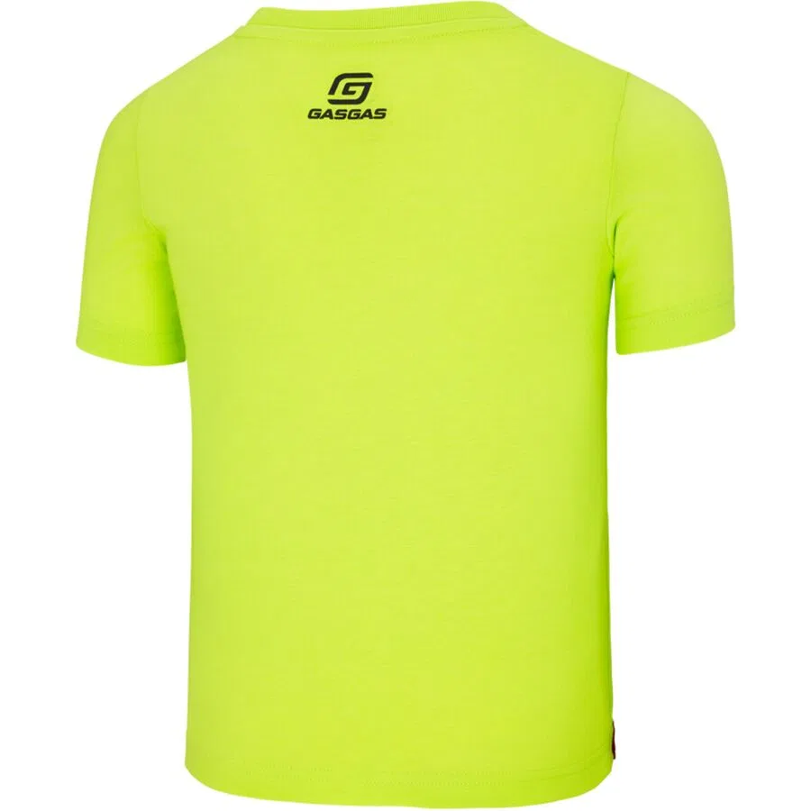 Детская пикантная футболка Gasgas Apparel, Hi-Viz — фото 3