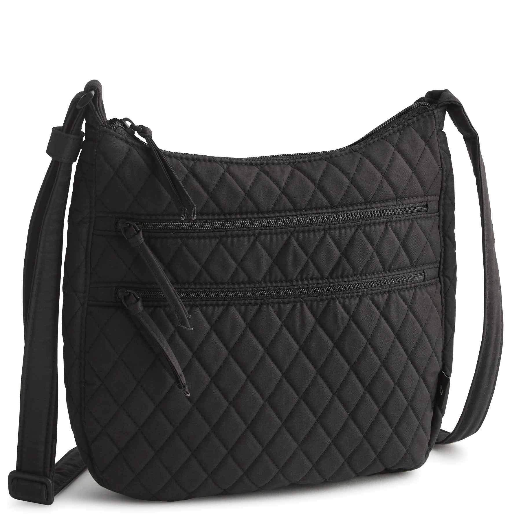 

Трикотажная поясная сумка-кроссбоди с молнией Cotton Trio Zip Hipster Vera Bradley, Moonless Night