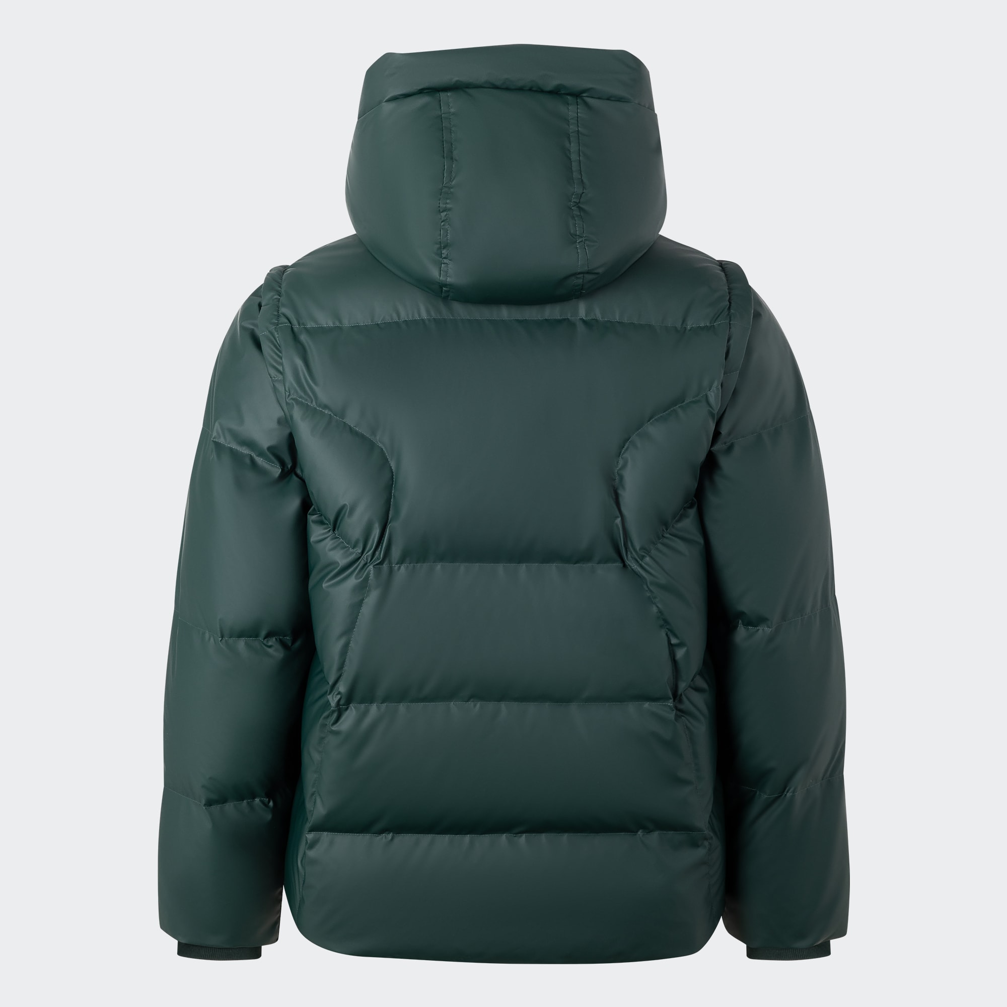 Adidas Originals Пуховик мужской минеральный зеленый, Mineral Green — фото 4
