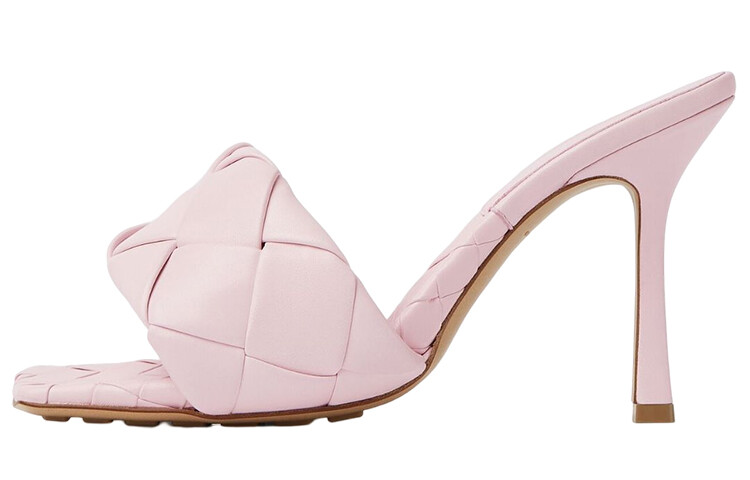 

Шлепанцы женские Bottega Veneta Lido, розовый