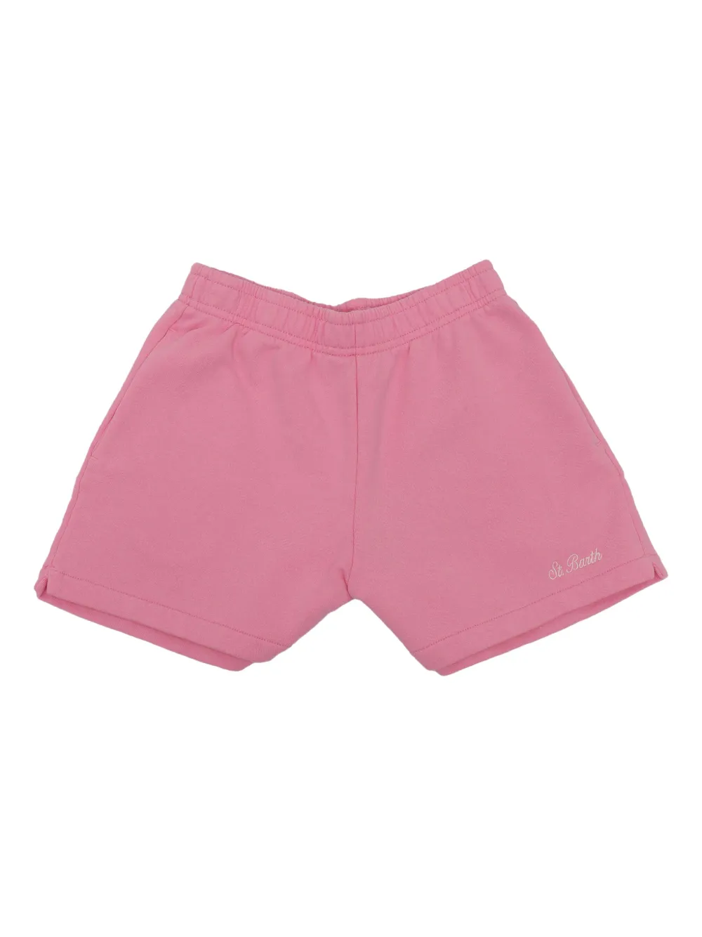 

Шорты с вышитым логотипом MC2 Saint Barth Kids, розовый