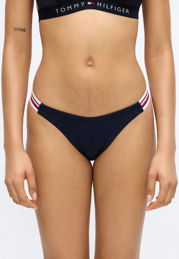Бикини с высокой посадкой и дерзкими изгибами Tommy Hilfiger, Dark Night Navy — фото 3