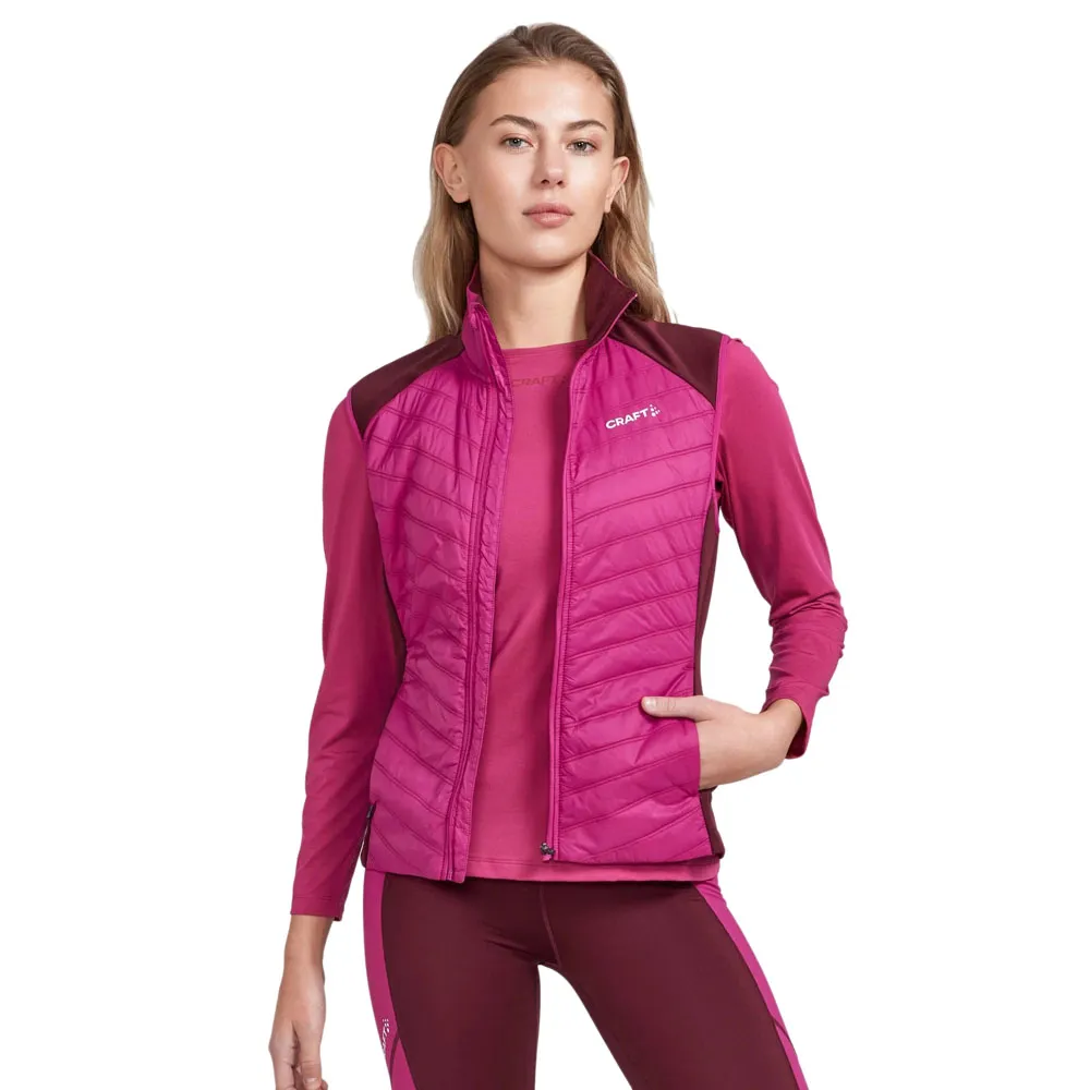 

Жилет Craft Adv essence warm, розовый