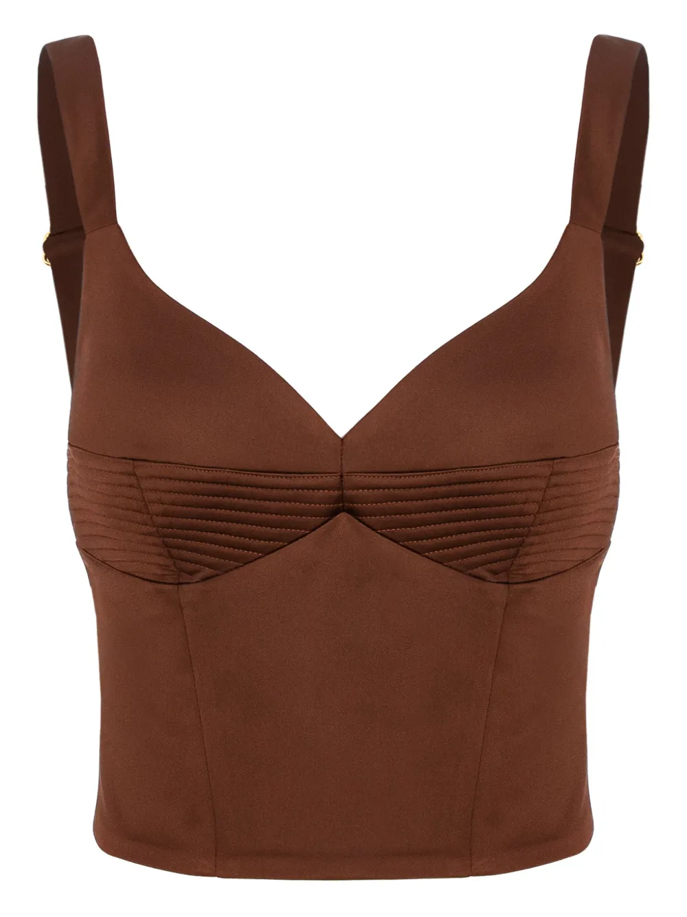 

Топ Haze на бретелях Murmur, коричневый