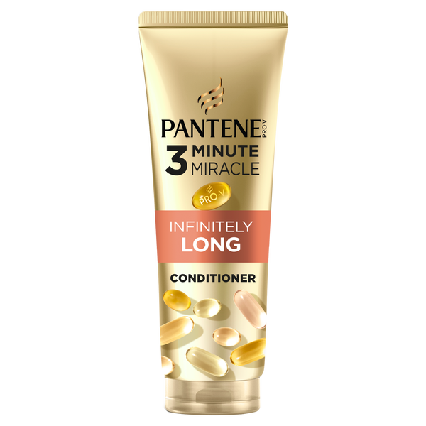 

Кондиционер для длинных и слабых волос, 220 мл Pantene Pro-V infinite lengths 3 minute miracle