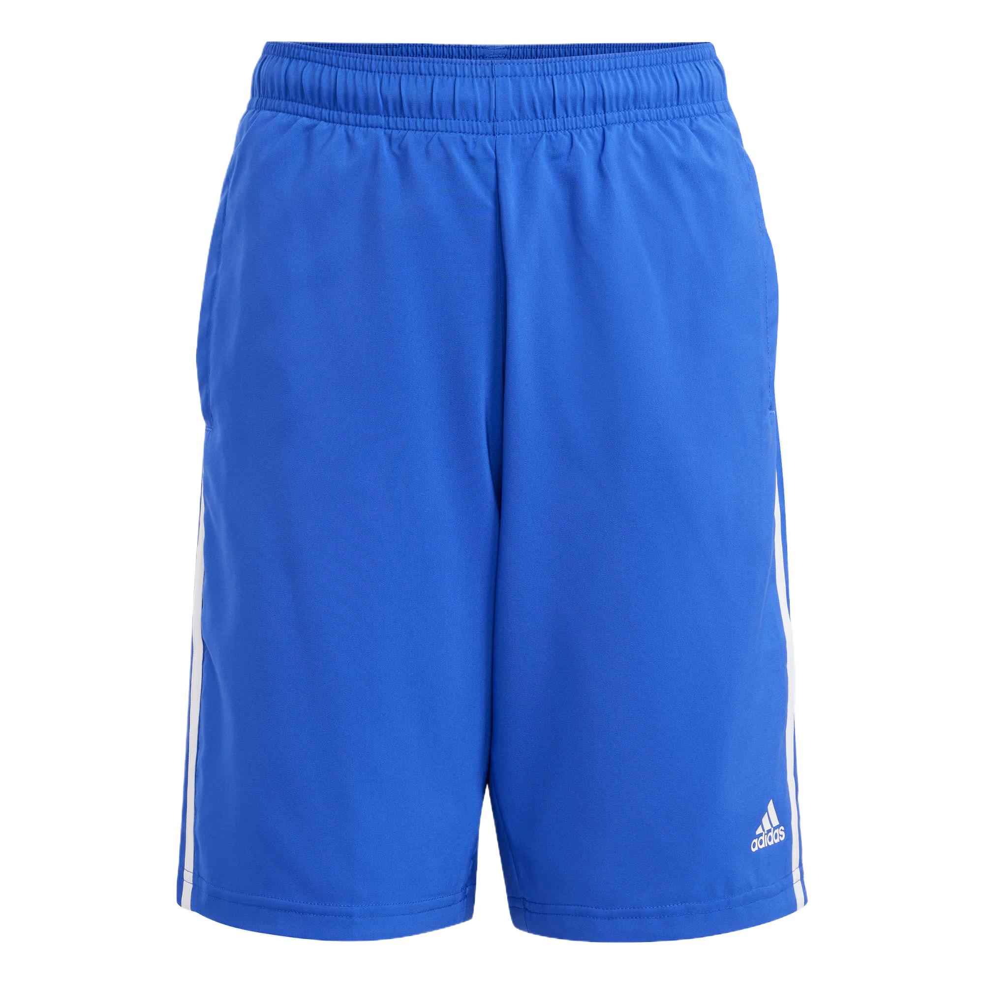 

Adidas Шорты U 3S WN для подростков полуфлуоресцентные синий/белый