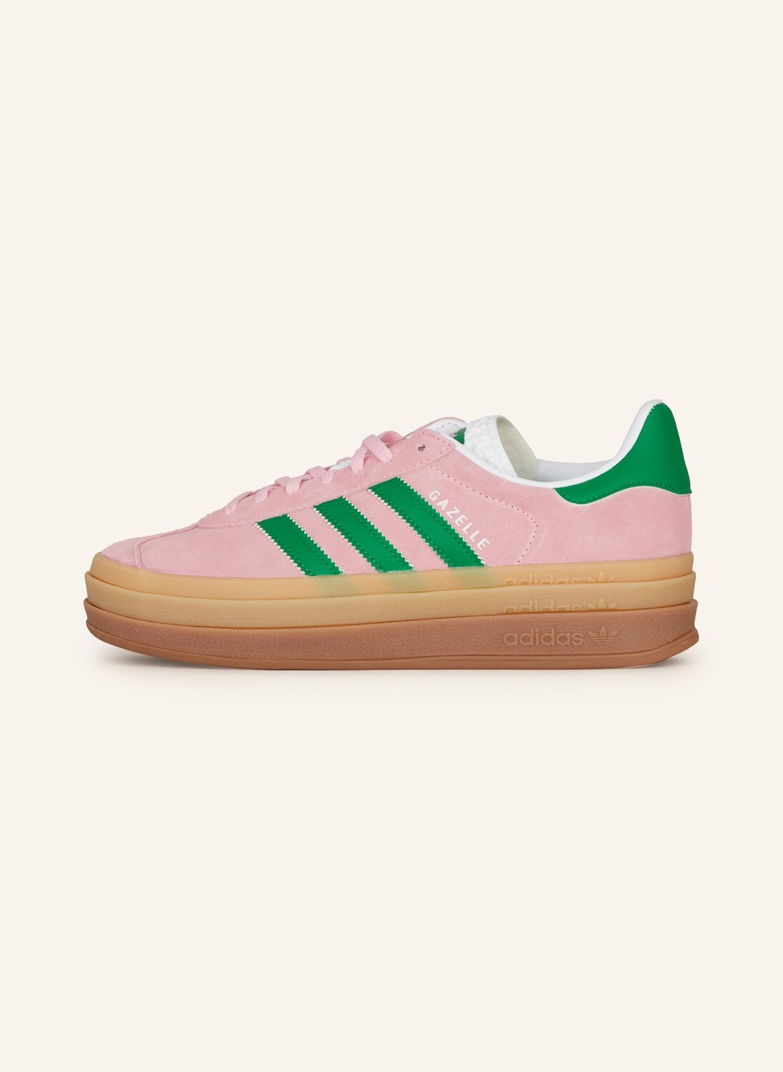 Кроссовки газель дерзкий Adidas Originals, розовый — фото 4