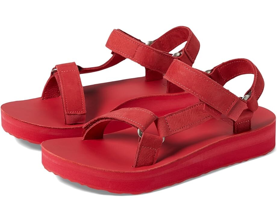 

Сандалии Teva Midform Universal Leather, цвет Tomato Puree
