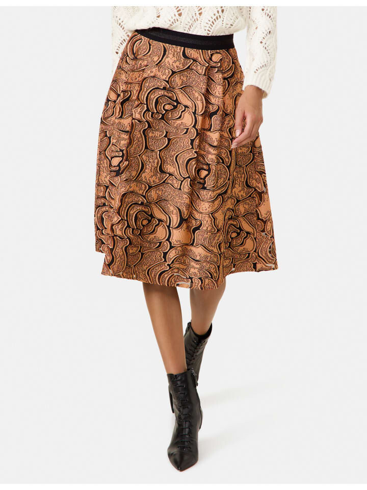 

Мини-юбка Gerry Weber Rock kurz, цвет Gold Schwarz Ausbrenner