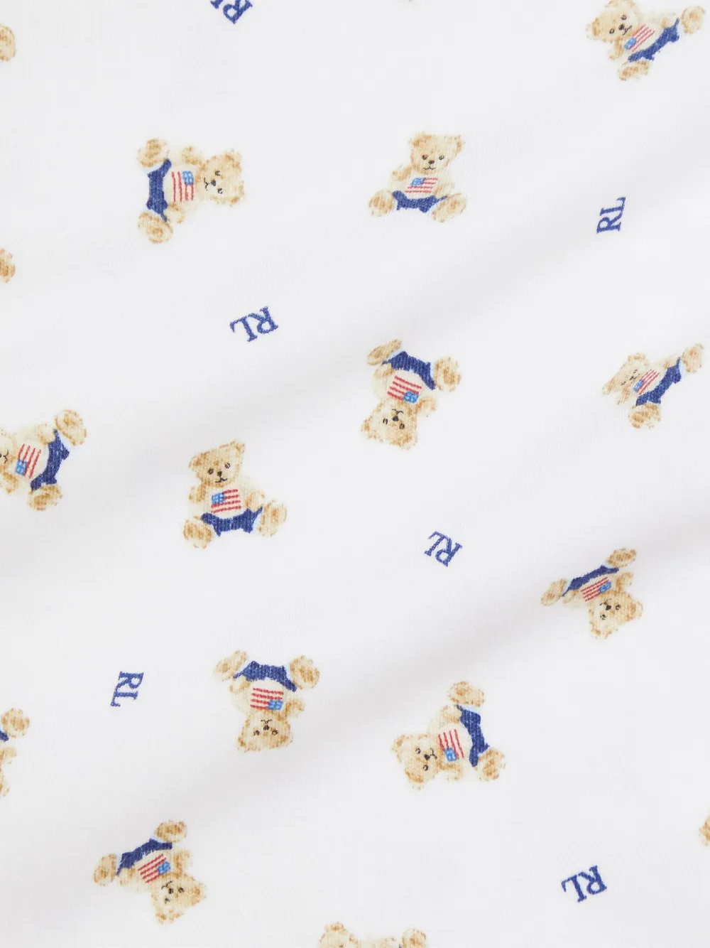 Комплект из двух боди с принтом Polo Bear POLO RALPH LAUREN KIDS, белый — фото 3