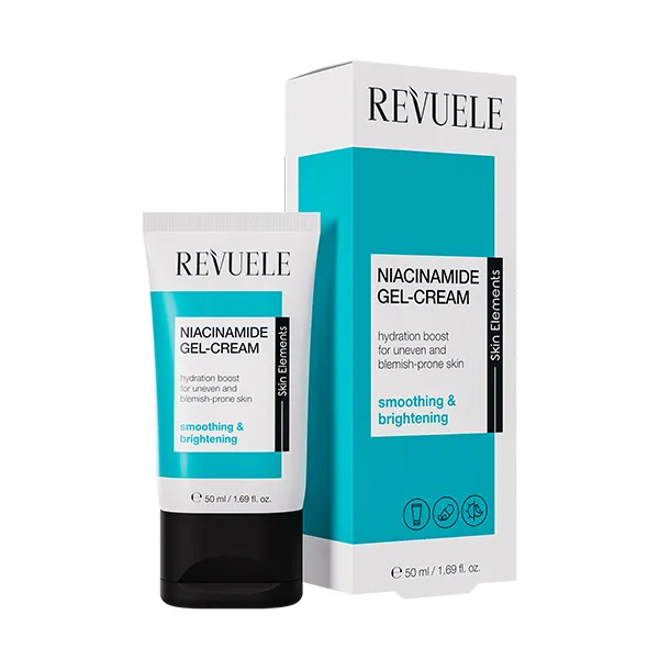 

Освежающий увлажняющий крем Gel-Crema Niacinamida Revuele, 50 ml