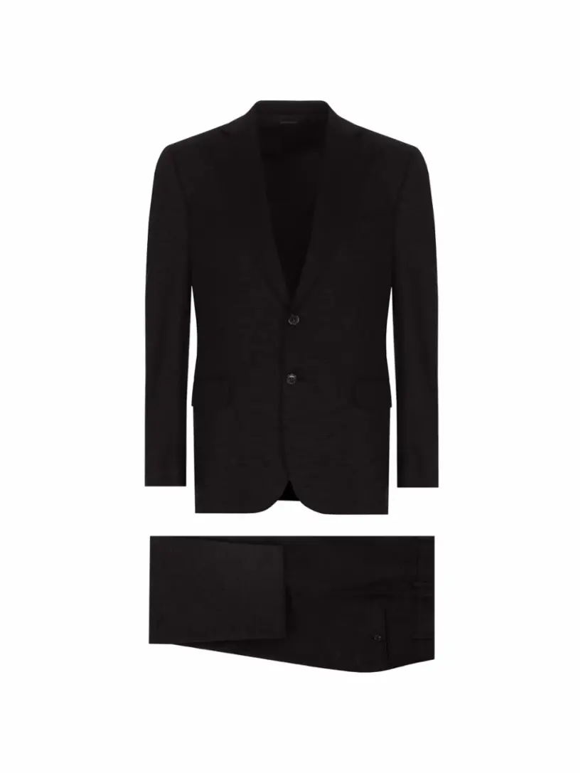 

Шерстяной костюм Brioni, черный