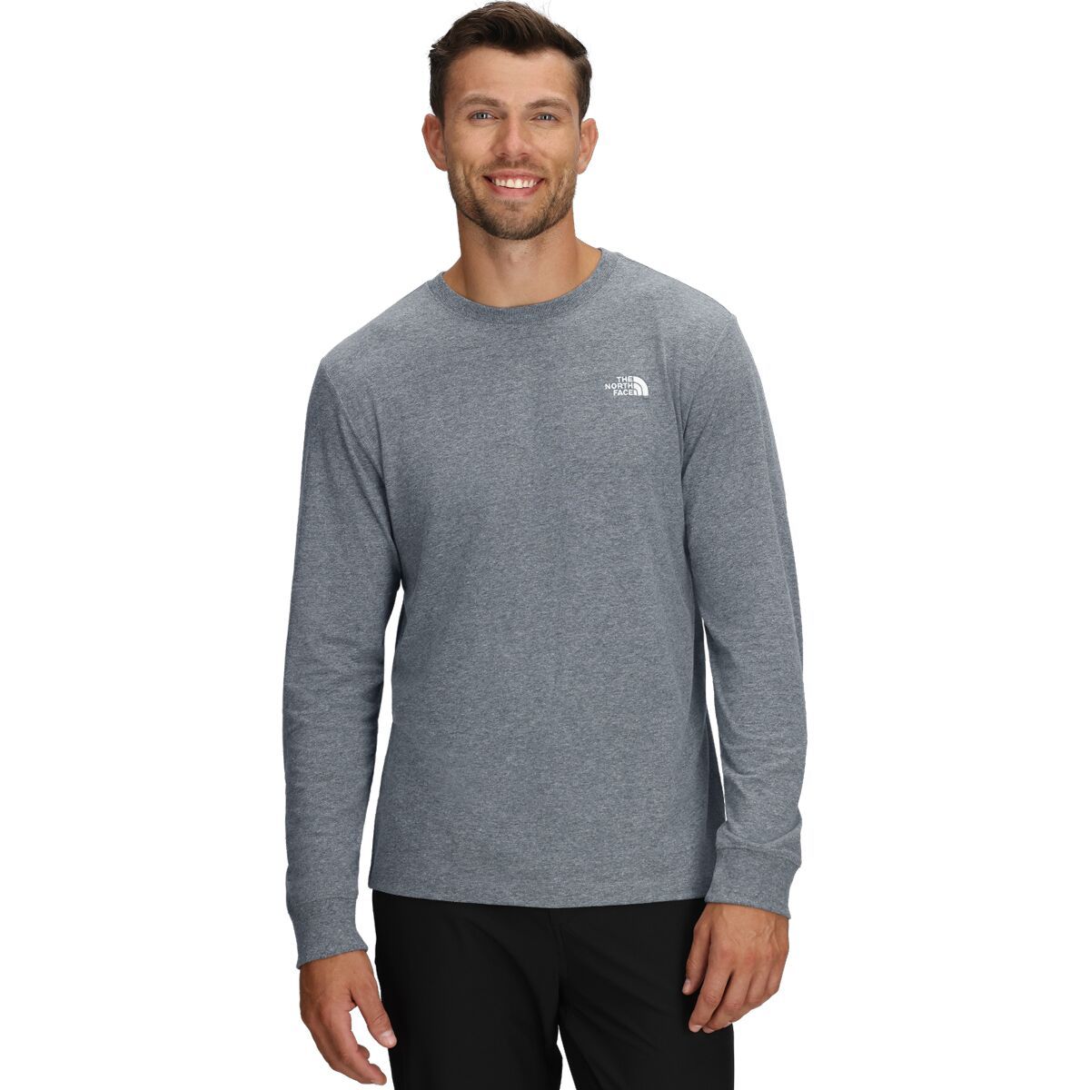 

Футболка Evolution с вышивкой и длинным рукавом The North Face, серый