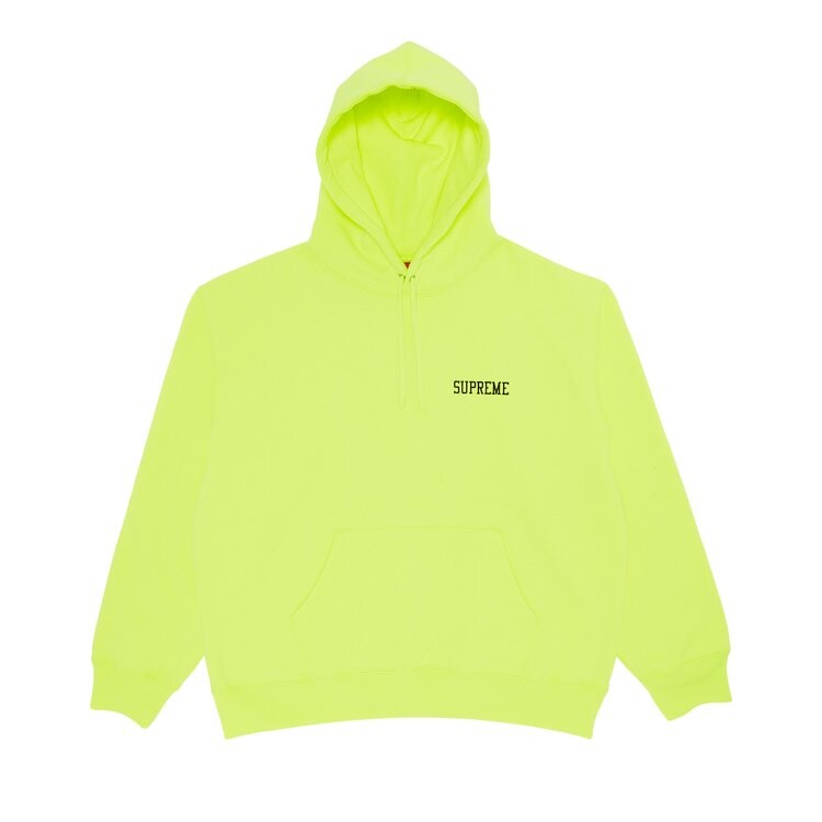 

Толстовка Supreme On God Hooded Sweatshirt, цвет Bright Yellow