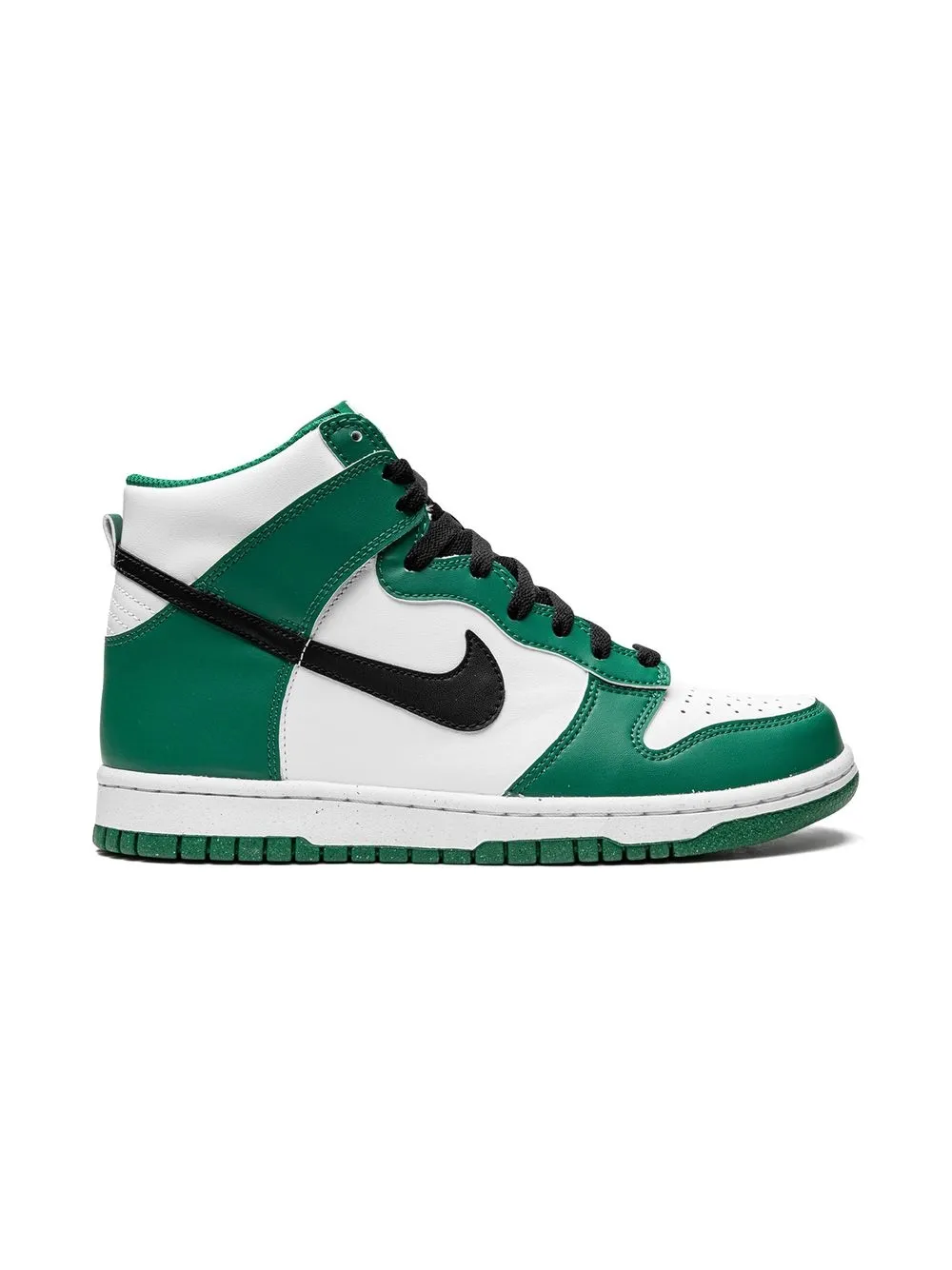 Кроссовки Dunk High Celtics Nike Kids, зеленый — фото 2