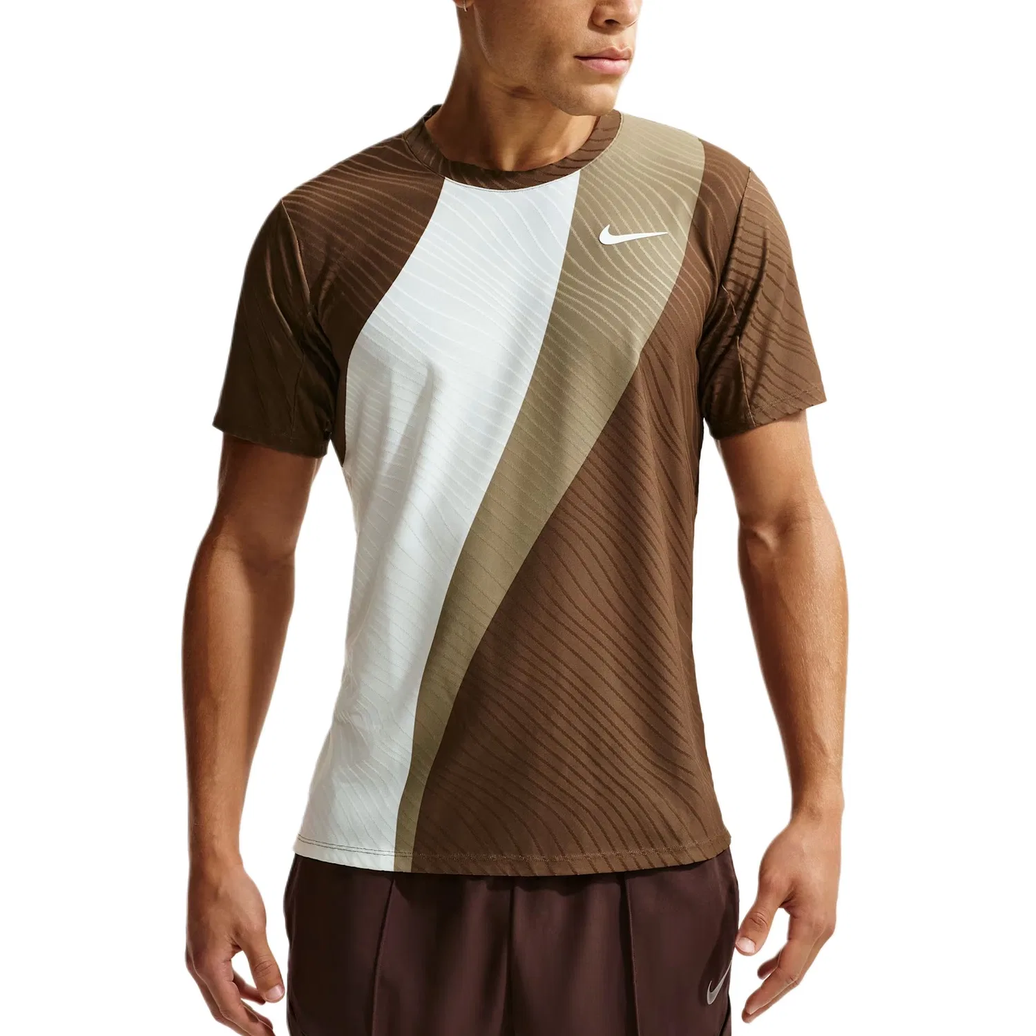 Футболка Nike Court Slam Dri-FIT ADV Sail White/Dark Umber/White