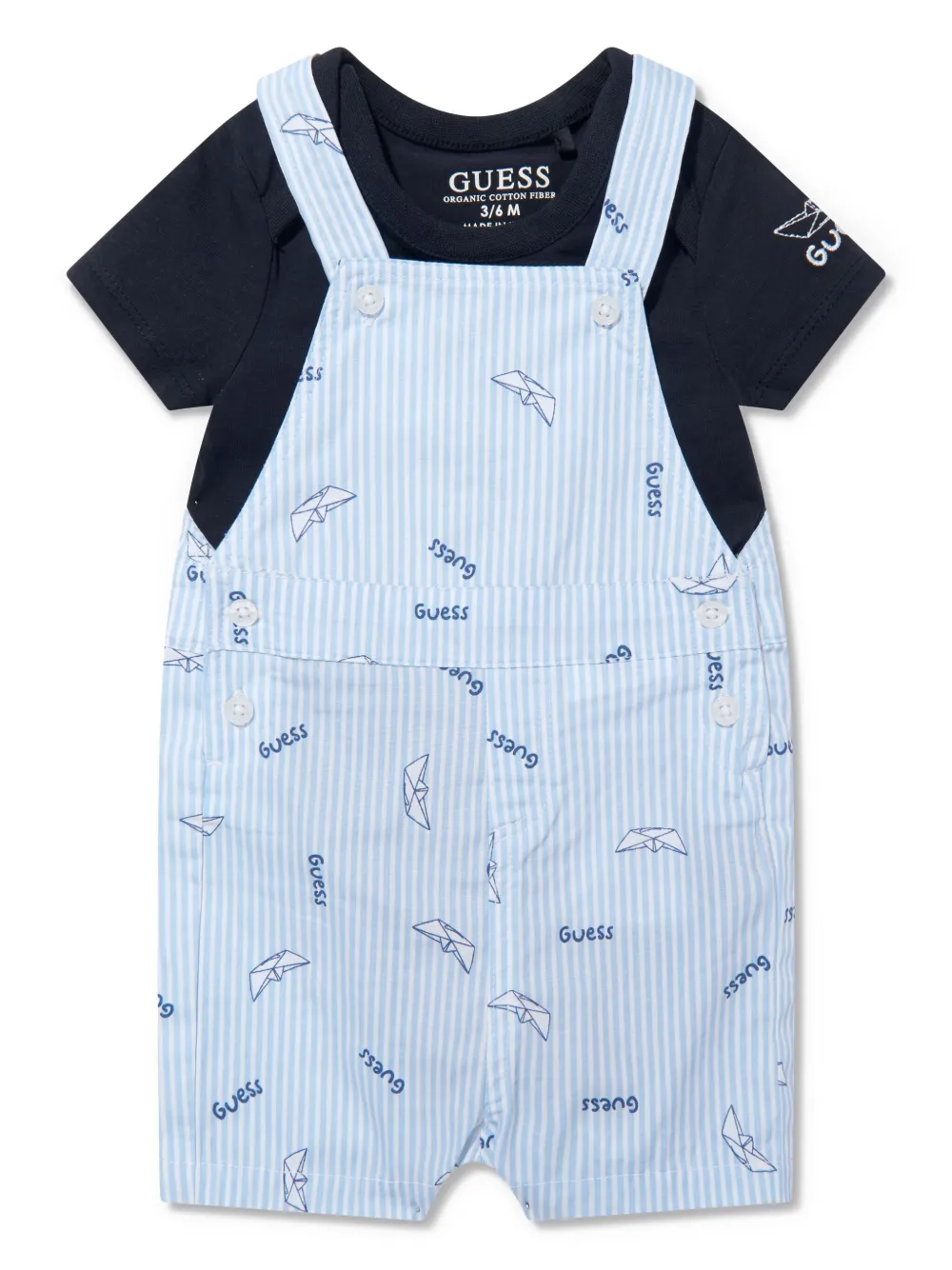 

Комбинезон с логотипом guess kids, синий