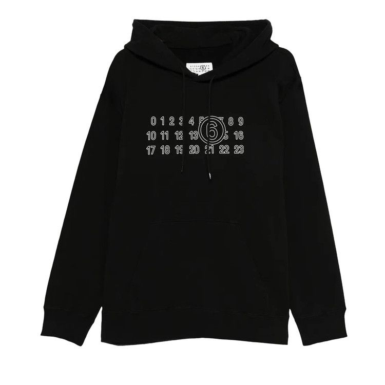 

Толстовка MM6 Maison Margiela Numeric Hoody, Black