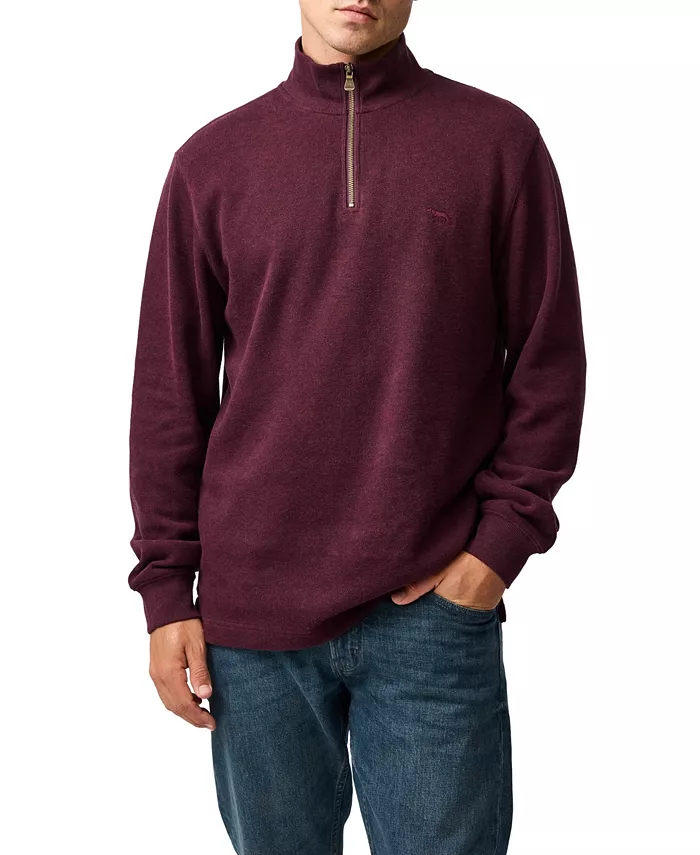 

Мужская толстовка Alton Ave с застежкой-молнией на четверть длины Rodd & Gunn, черный