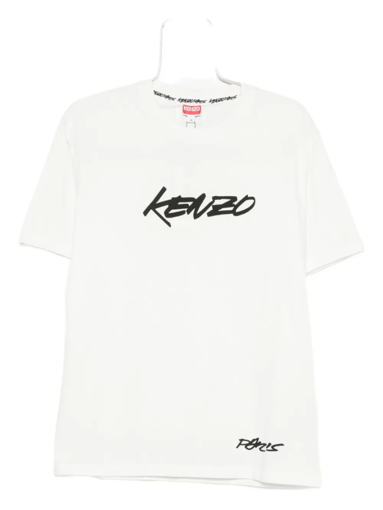 

Футболка из органического хлопка с логотипом Kenzo, белый