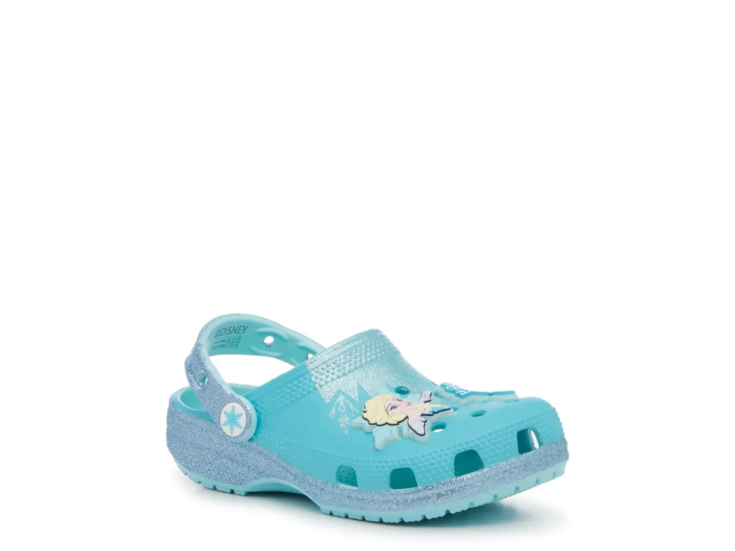 

Сабо Crocs Frozen Elsa Classic - детские, светло-голубые