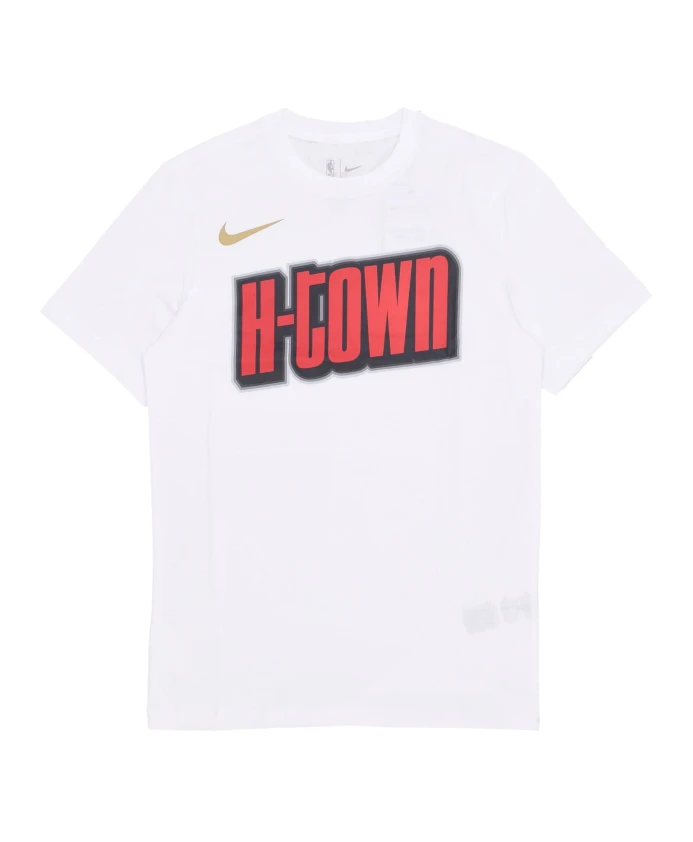 

Футболка с логотипом Houston Rockets City Edition Nike, белый