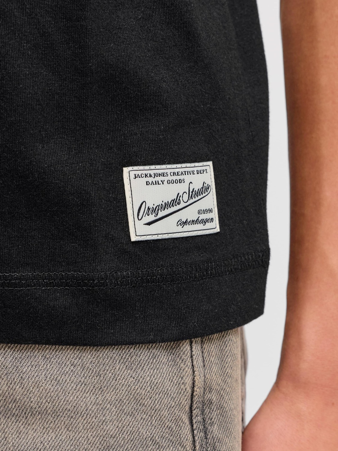 Jack & Jones Junior Футболка 'JORNantucket' в черном цвете — фото 2
