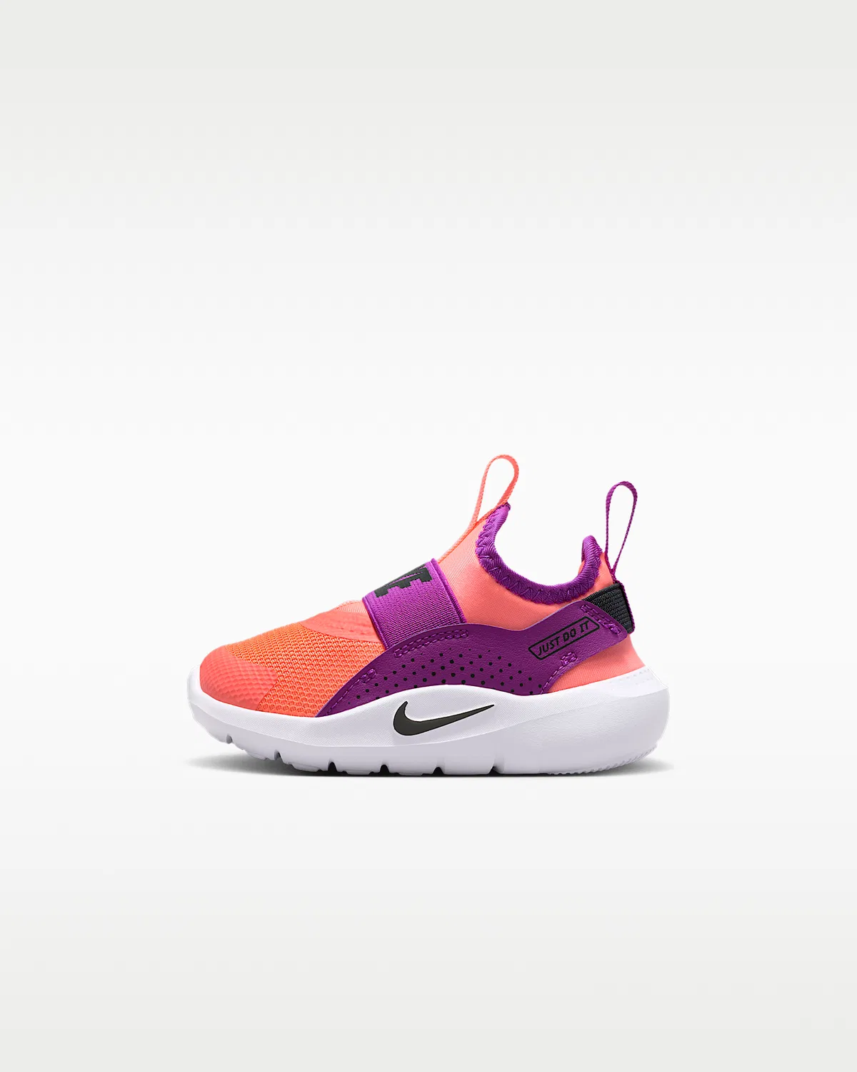 Детские кроссовки Nike Flex Runner 4, Bright Mango/Vivid Purple/White/Anthracite
