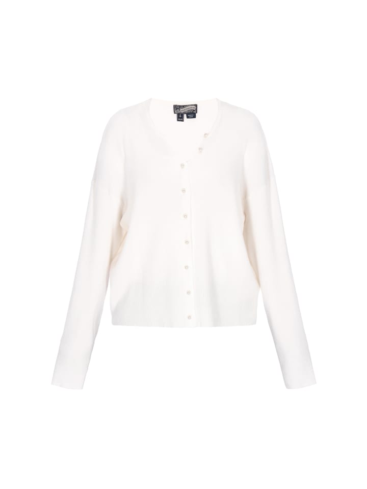 

DreiMaster Женский кардиган кремового цвета