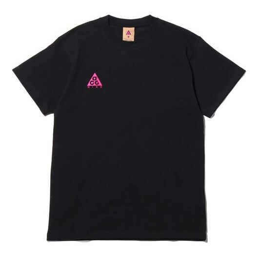 

Футболка acg small logo casual short sleeve black / purple red Nike, черный