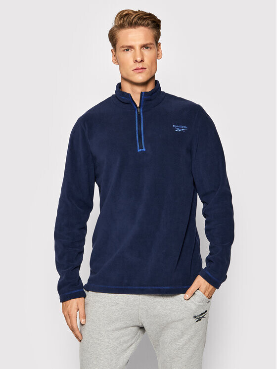 

Флисовая куртка узкого кроя Reebok, синий