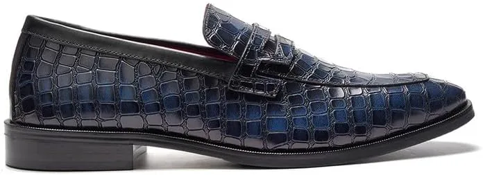 Лоферы Carlos Santana Nocturne Penny Loafer, темно-синий — фото 2