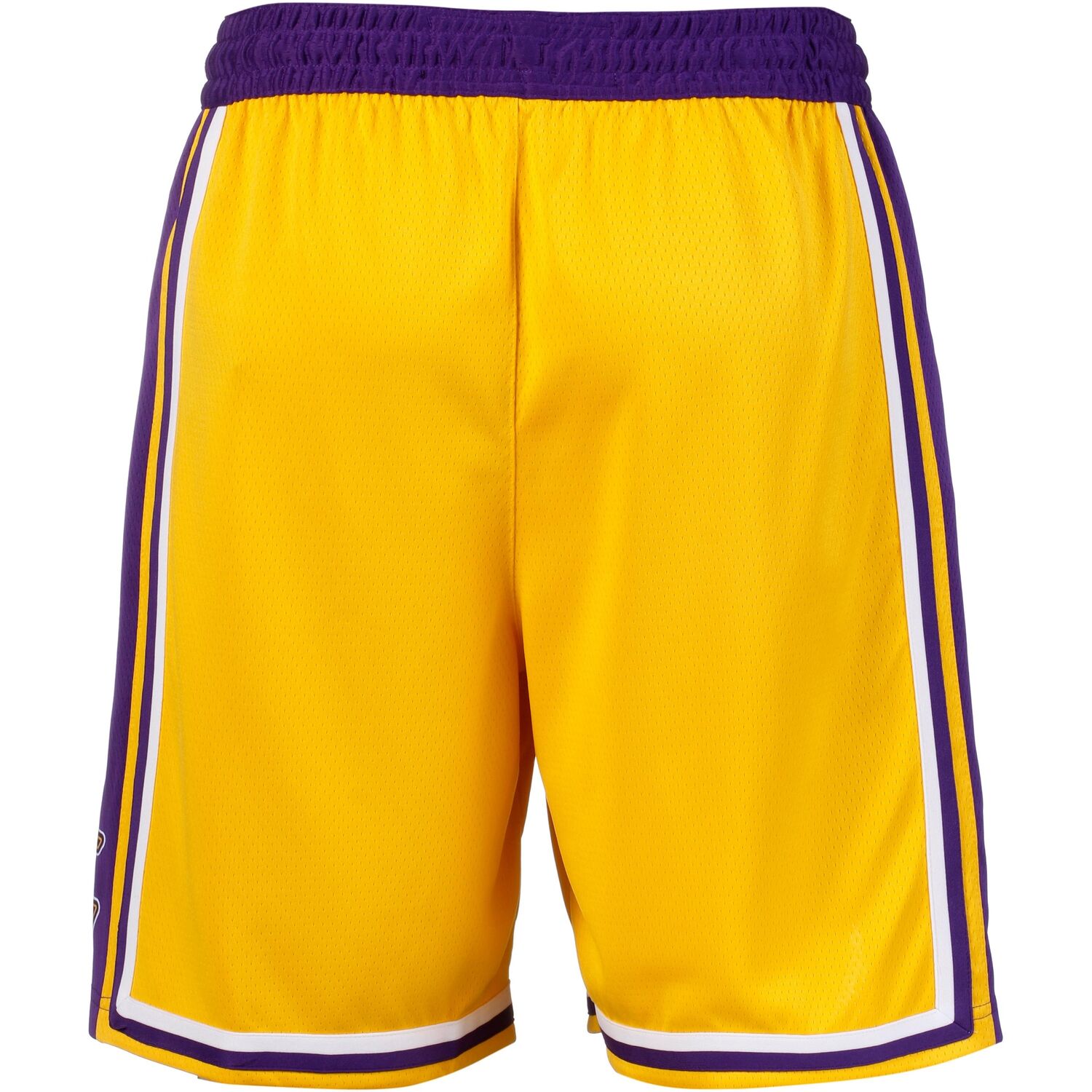 NIKE Шорты для тренировок Boot cut 'Los Angeles Lakers' в желтом цвете — фото 2