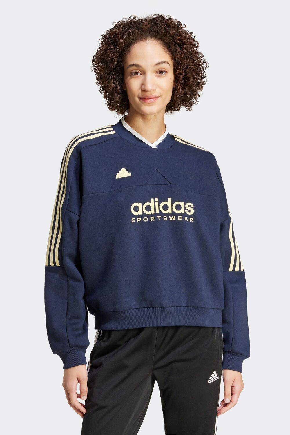 

Толстовка из флиса Tiro Adidas, синий