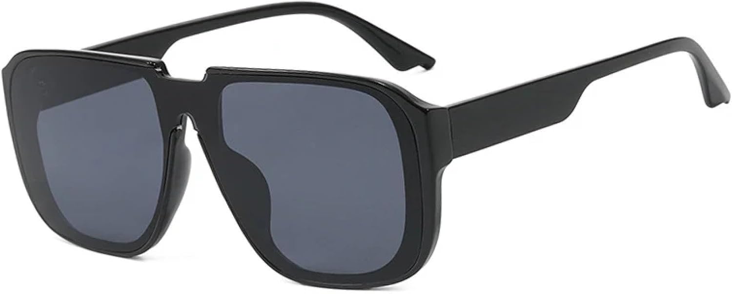 

Роскошные цельные солнцезащитные очки для женщин, модные солнцезащитные очки UV400, ретро-очки для мужчин в стиле панк, очки для активного отдыха на природе TKKTLLT, Black Gray