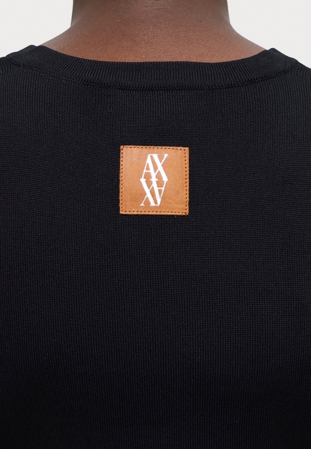 

Платье из джерси VESTITO Armani Exchange, черный