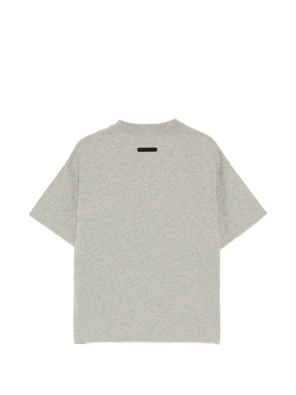 Футболка с круглым вырезом и вышитым логотипом Fear Of God Essentials Kids, серый — фото 2