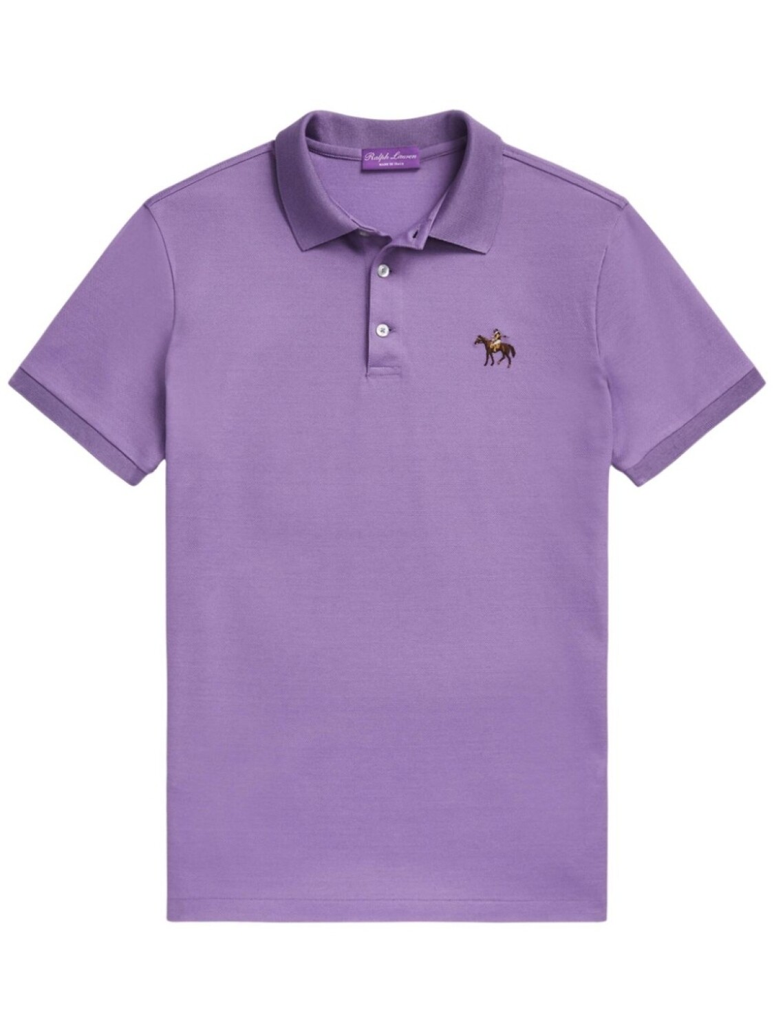

Рубашка поло из ткани пике Ralph Lauren Purple Label, фиолетовый