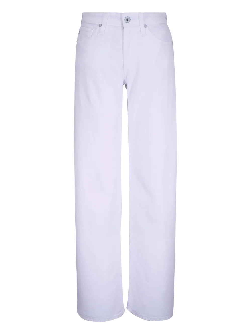 

Прямые джинсы AG Jeans, белый