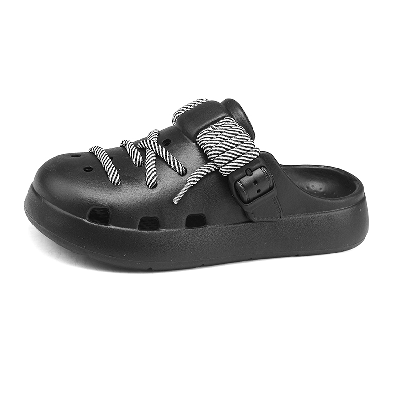 

KUPE Клоги мужские черные, цвет Black
