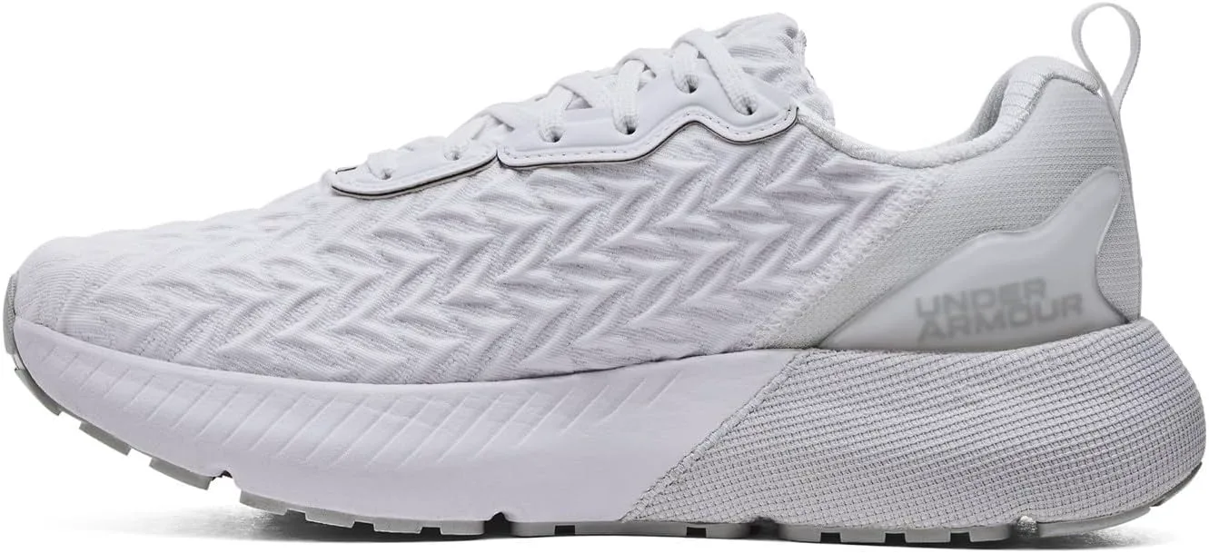 Мужские кроссовки для бега Under Armour Mega 3 Clone, белый/металлик серебристый — фото 3