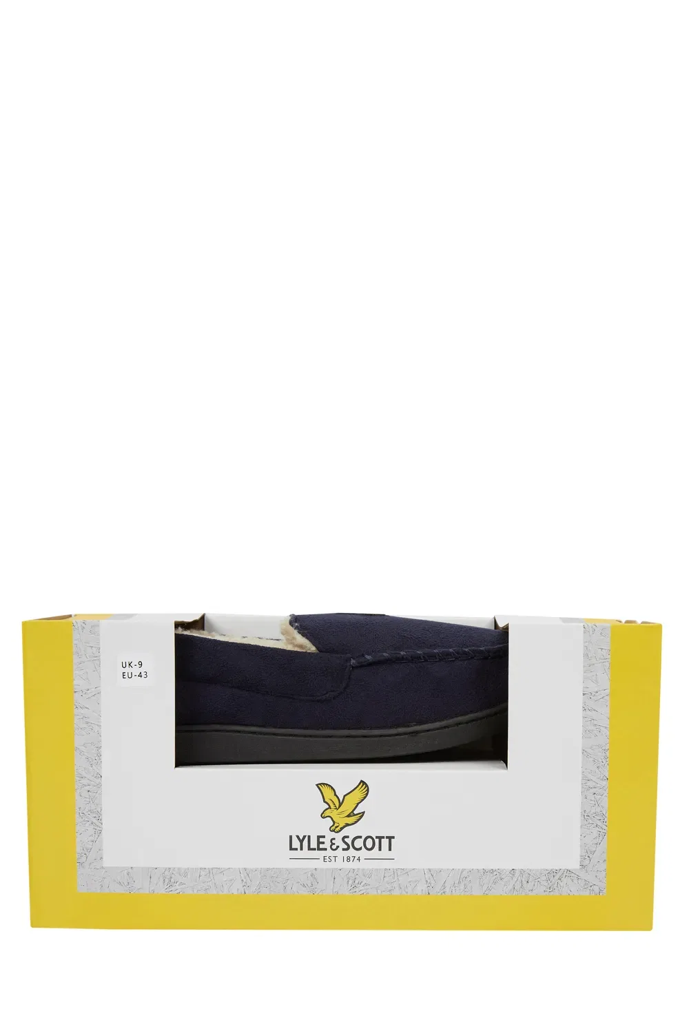 Тапочки Aspen Peacoat Lyle & Scott Debenhams, темно-синий — фото 4
